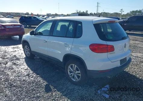 2014 Volkswagen Tiguan S z USA, uszkodzony, nr VIN WVGAV3AX3EW567791